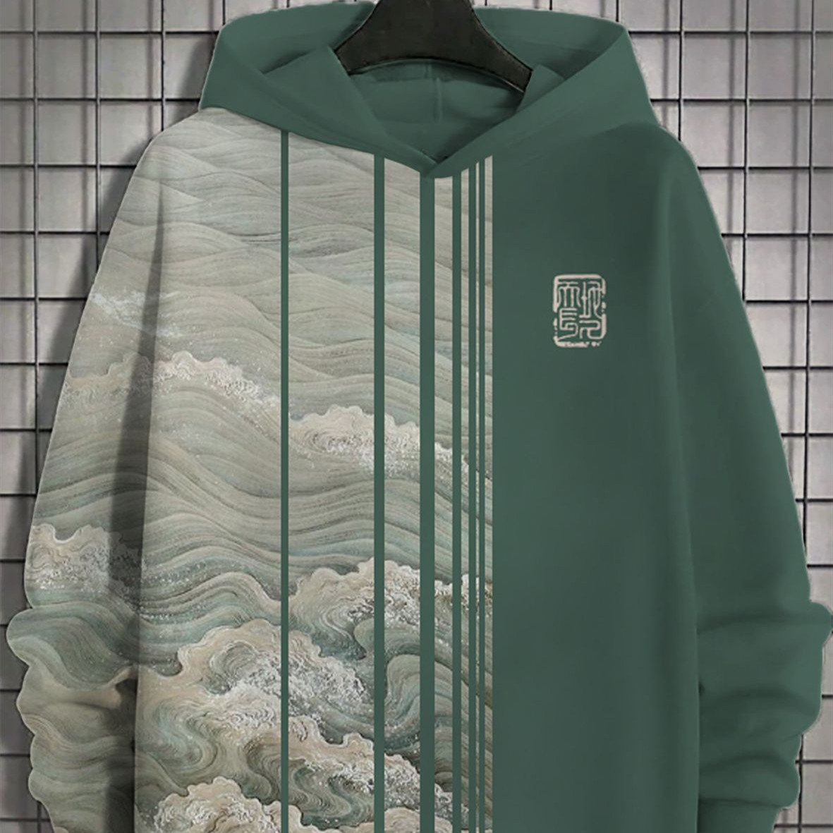 3D Digital Printing Men’s Sweater Sports...